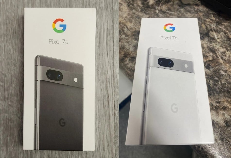 Multiple Google Pixel 7a units appear on eBay prior to release - Gizmochina