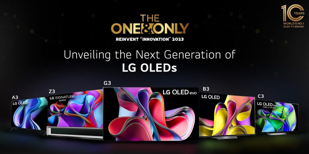 LG OLED A3 55 inch 4K Smart TV 2023