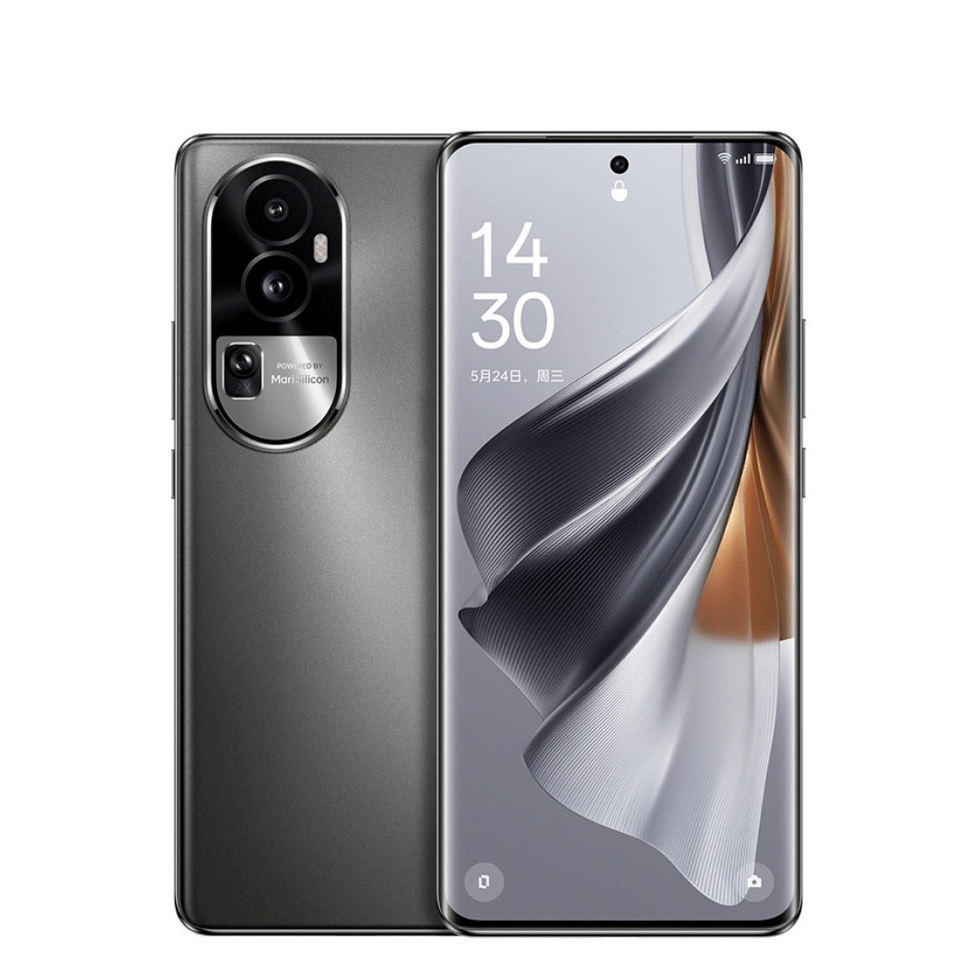OPPO Reno 10 Pro Render Black