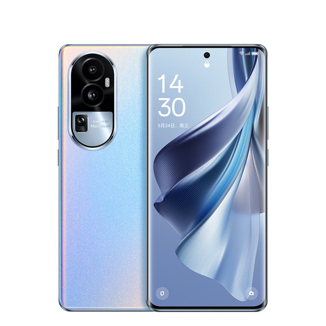 OPPO Reno 10 Pro Render Blue