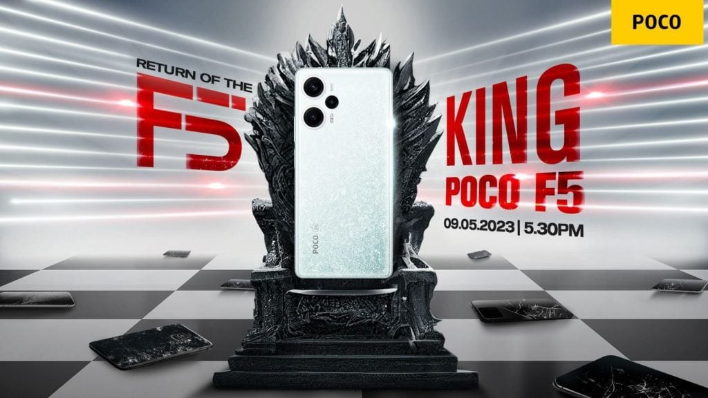 POCO F5 India Launch Teaser