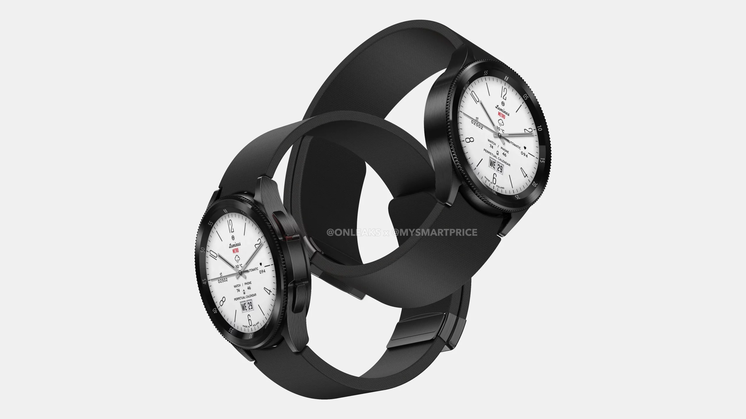 Samsung Galaxy Watch 6 Classic render