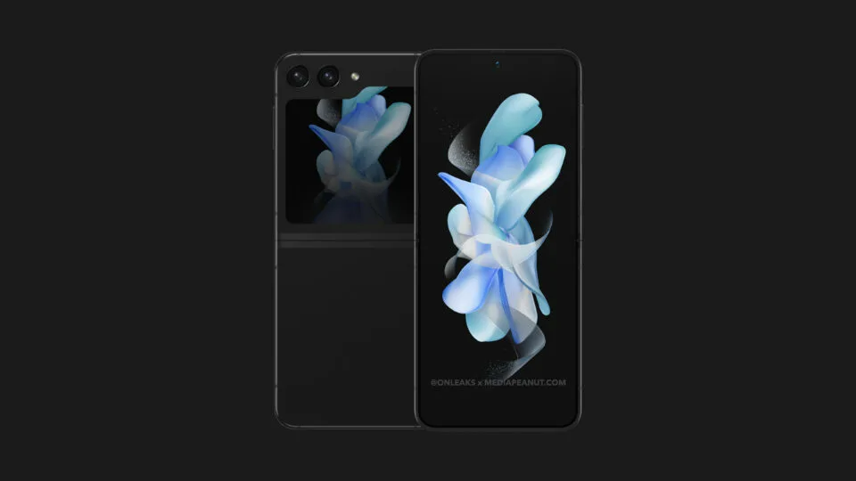 Samsung Galaxy Z Flip 5 CAD renders