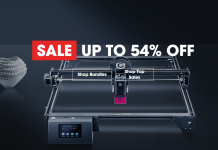 Get up to 54% OFF on Laser Engravers, Cutters, and 3D Printers at Longer3D longer deal
