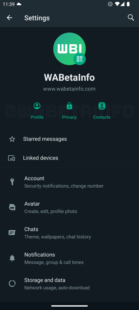 WhatsApp-Redesigned-Settings