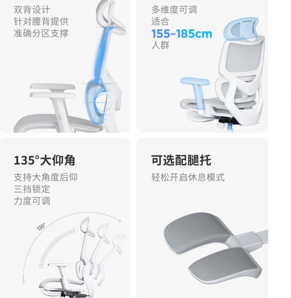 Lenovo Xiaoxin Ergonomic Chair C5 Air