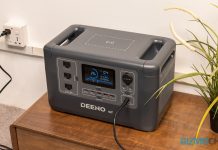DEENO GT X1500 Portable Power Station Review: A good helper for camping.
