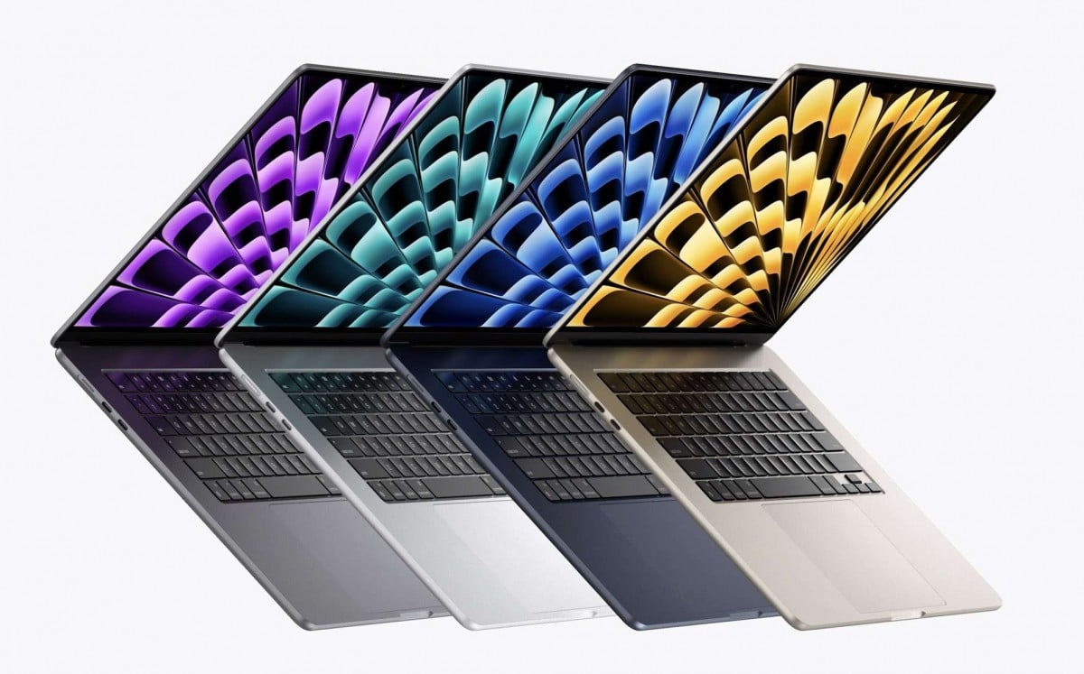 Apple launches the 15inch Macbook Air with M2 processor Gizmochina