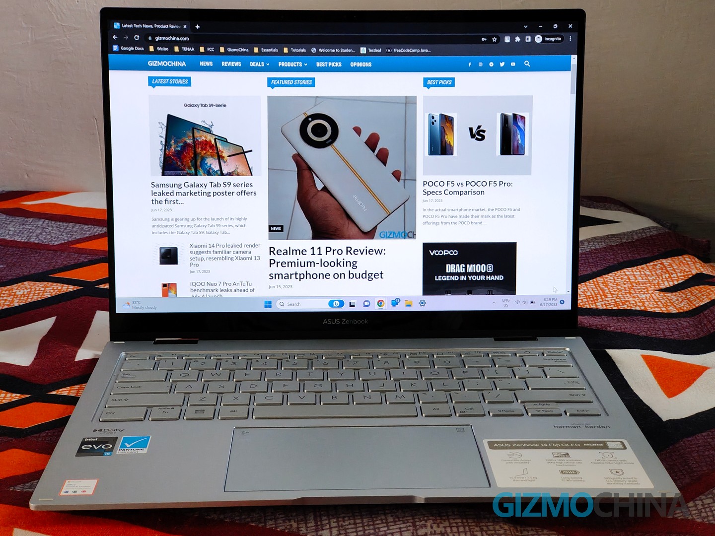 Asus ZenBook 14 Flip OLED UP3404