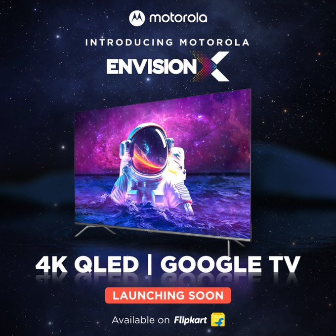 Motorola unveils Envision X smart TV in India with QuantumGlow OLED display & Dolby Atmos Sound