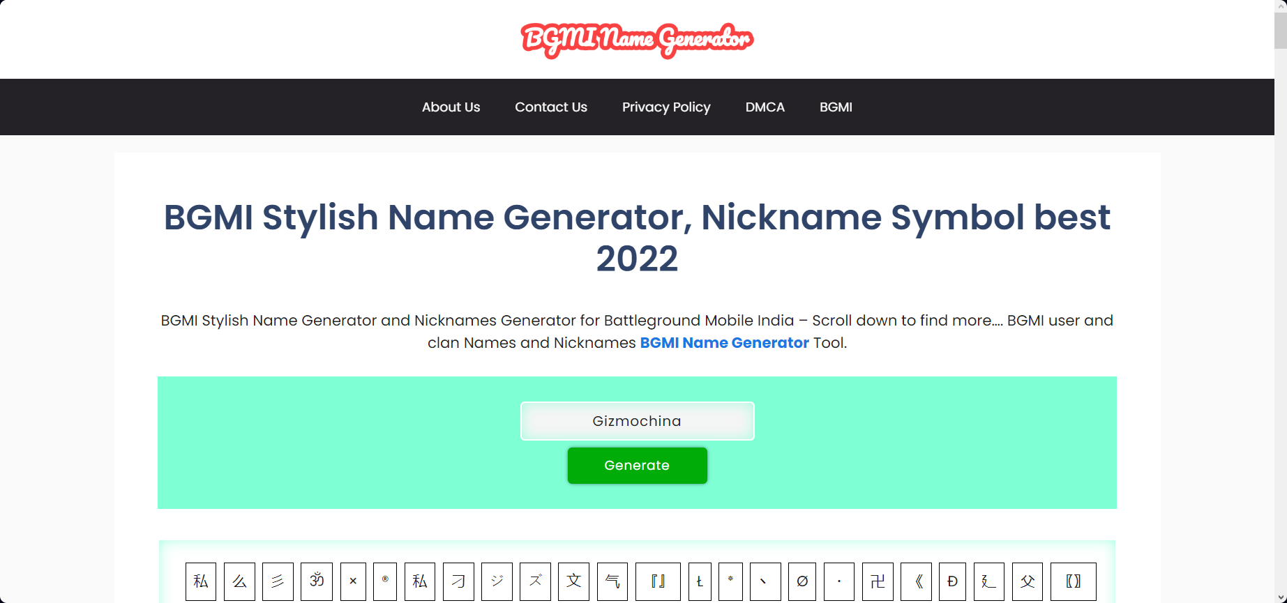 Top 4 Best Fancy Name Generator Tools for BGMI Gizmochina
