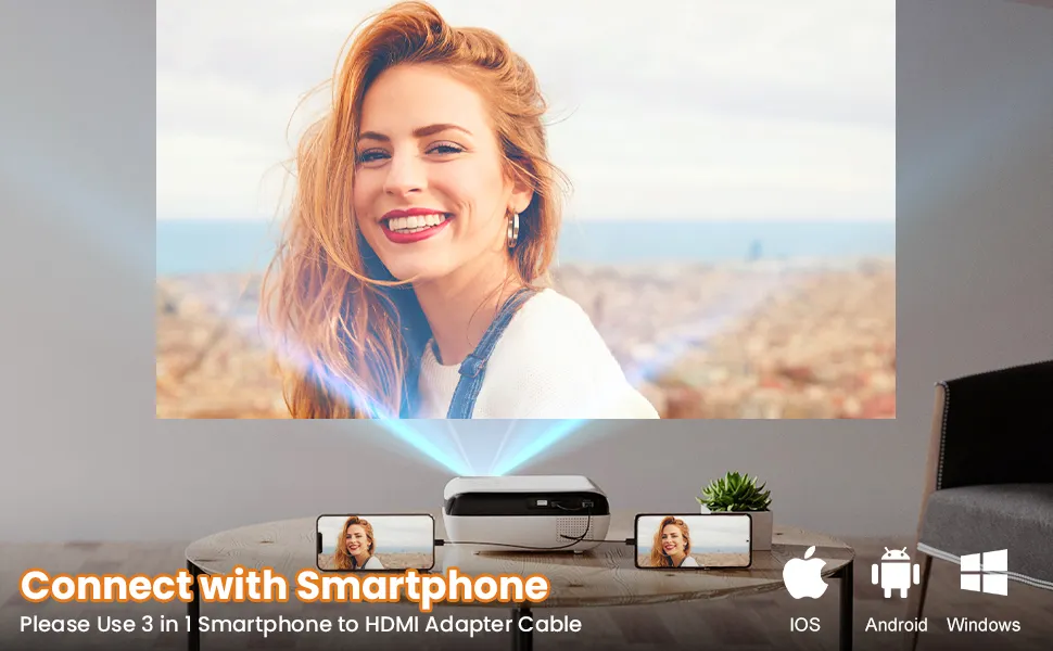 HAPPRUN H1 An Excellent Budget Projector Under 100 for 2023 Gizmochina