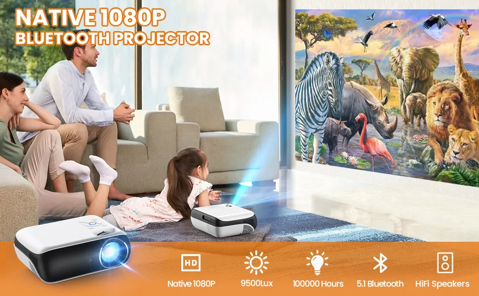 HAPPRUN H1 An Excellent Budget Projector Under 100 for 2023 Gizmochina