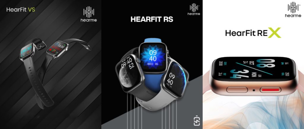 Hearmo HearFit smartwatches