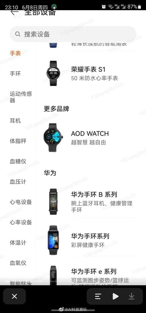 Huawei AOD Watch