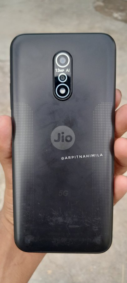Jio Phone 5G live shot