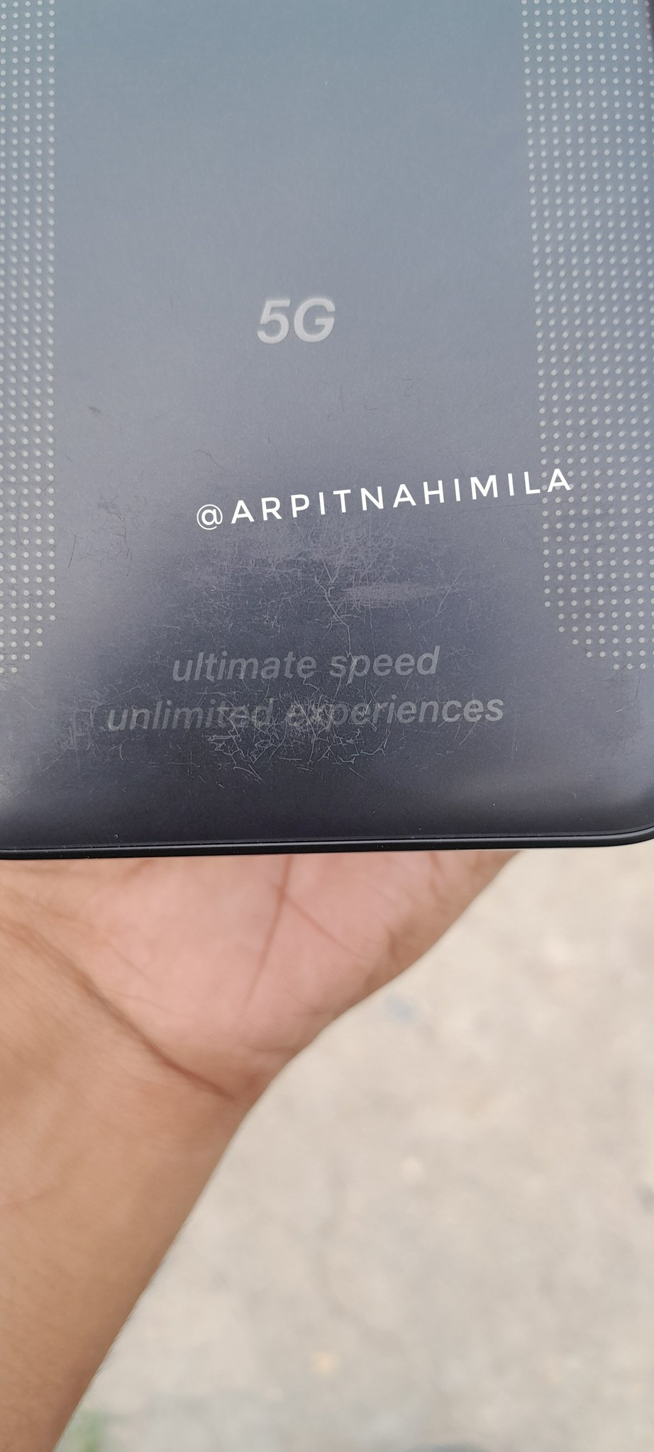 Jio Phone 5G live shot