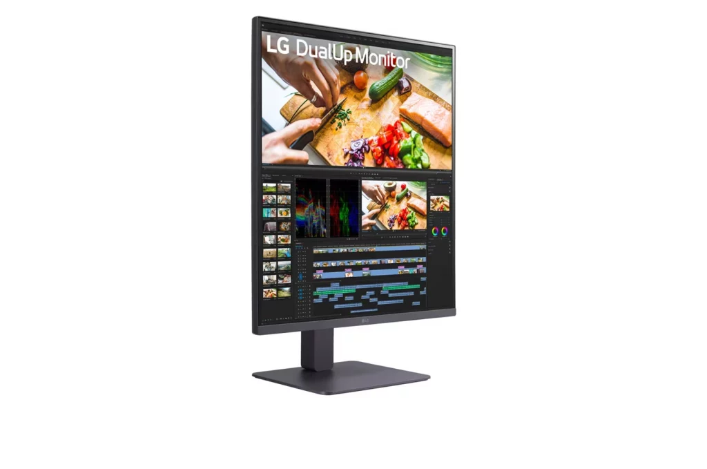 LG launches a new DualUp monitor with a tall 27.6inch SDQHD display