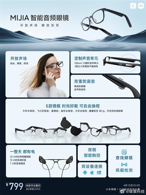MIJIA Smart Audio Glasses