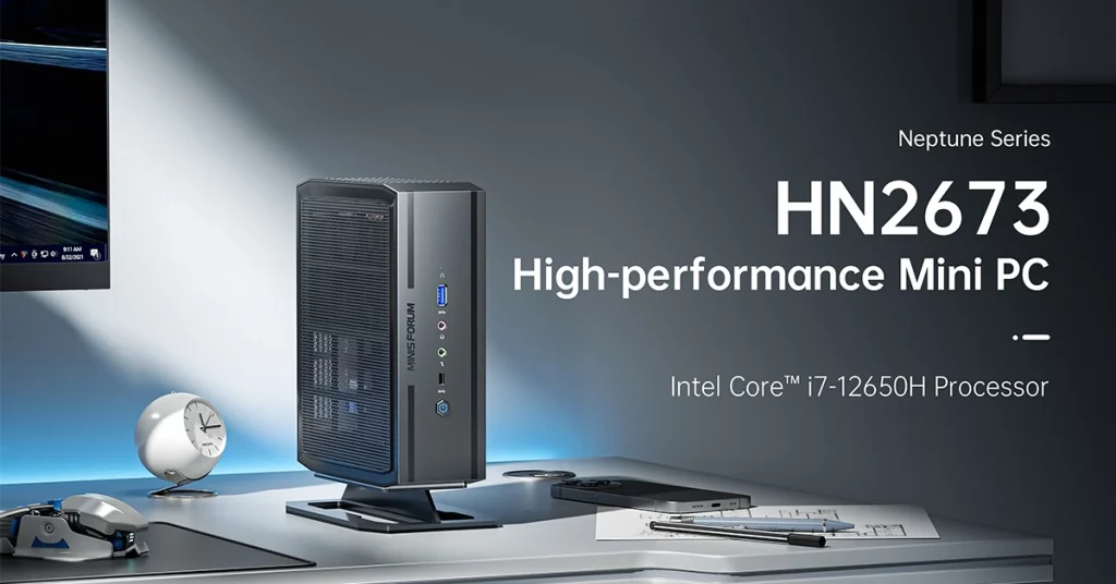 MINISFORUM Neptune HN2673 Mini PC with Intel Core i712650H launched