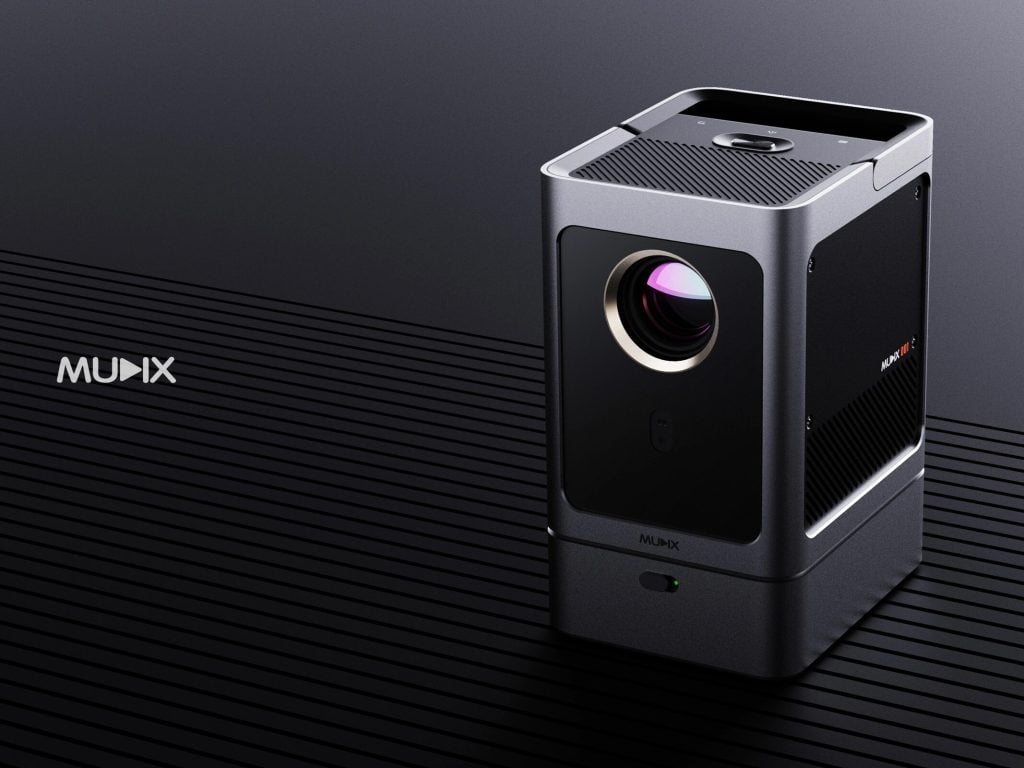 MUDIX Ultimate Portable Outdoor Projector with detachable
