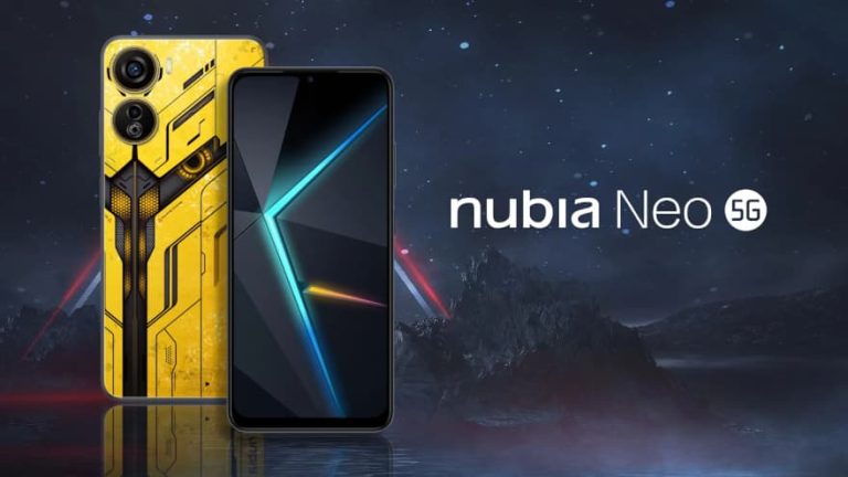 Nubia Neo 5G gaming phone launched with 120Hz display, Unisoc T820