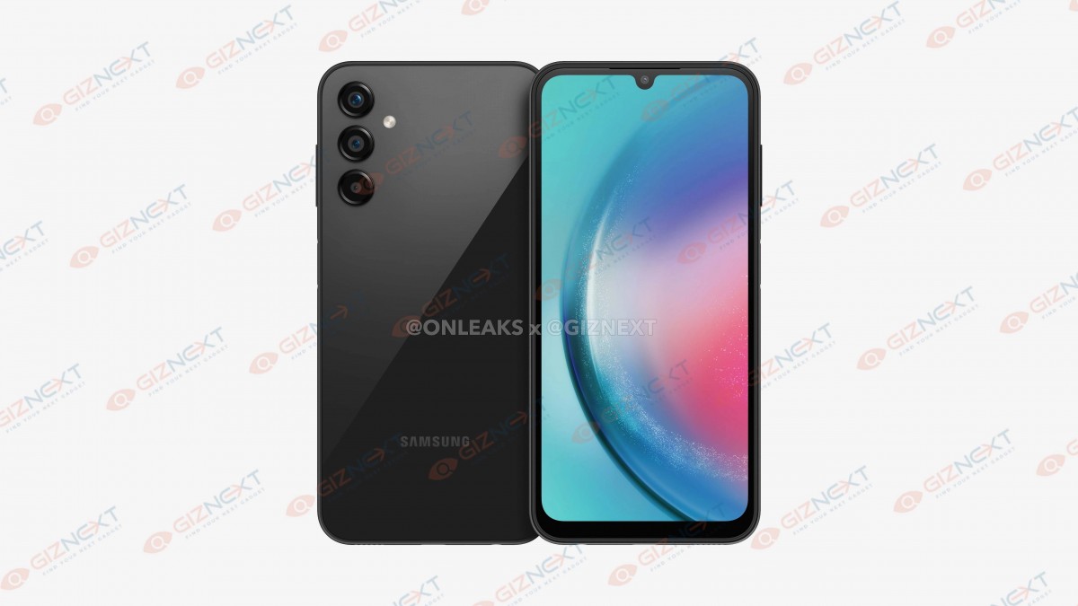 Samsung Galaxy A25 5G renders by GizNext / OnLeaks