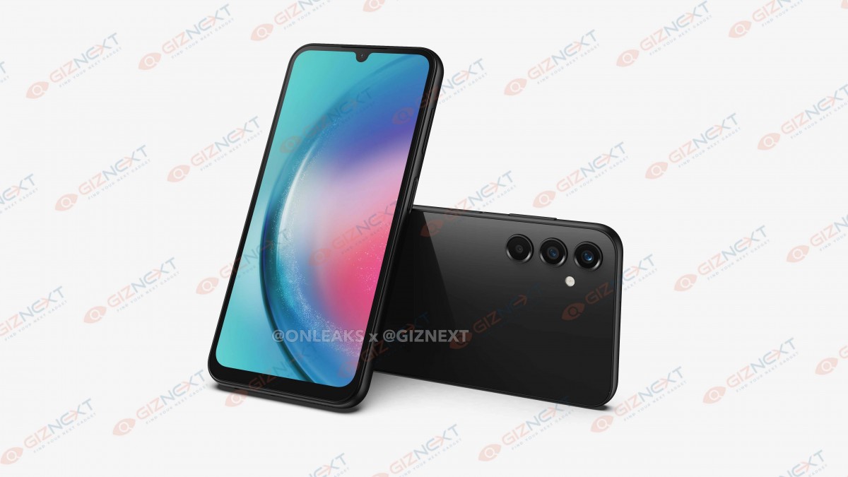 Samsung Galaxy A25 5G renders by GizNext / OnLeaks