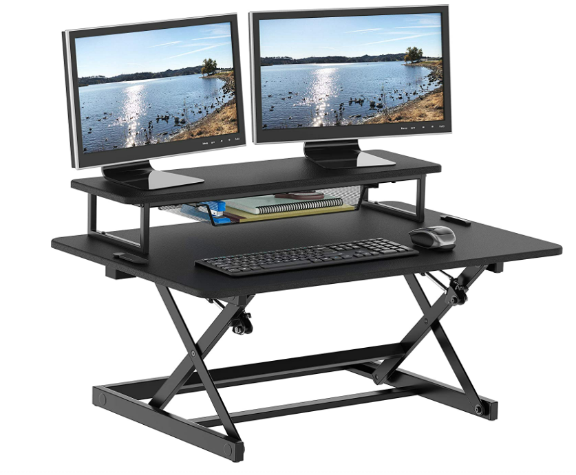 Best Standing desk converters for existing desks in 2023 Gizmochina