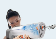 Enjoy the ultimate water fight with Xiaomi MIJIA Pulse Water Gun, now available at Giztop Xiaomi MIJIA Pulse Water Gun
