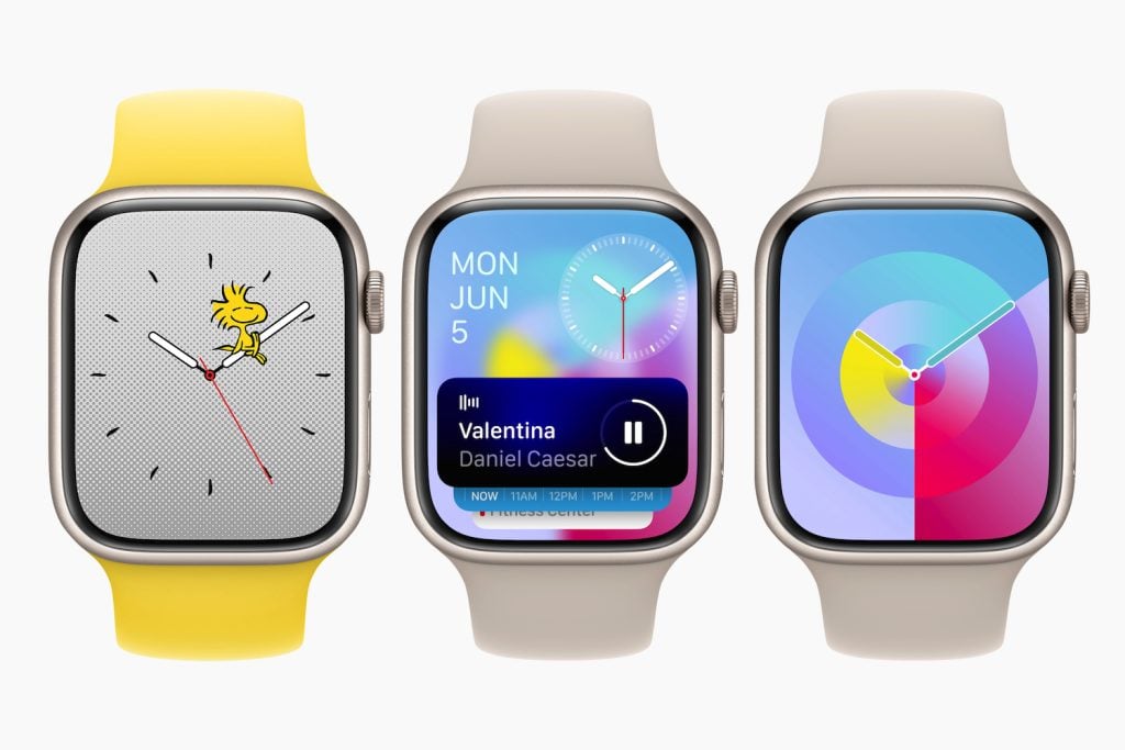 watchOS 10 watch faces