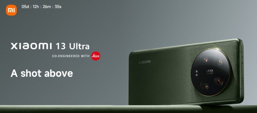 Xiaomi 13 Ultra global launch date