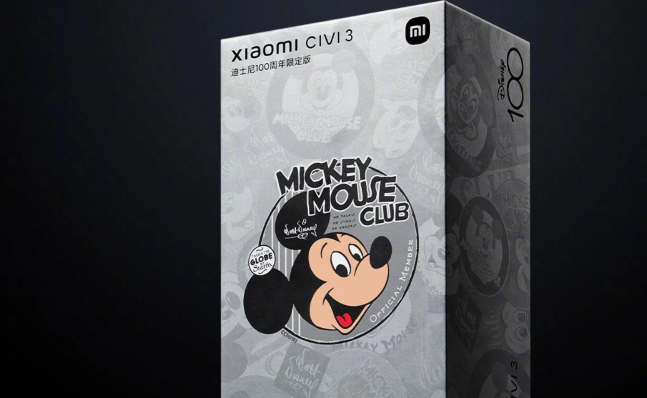 Real R soplo The Mickey Mouse-inspired Xiaomi Civi 3 is launching tomorrow - Gizmochina
