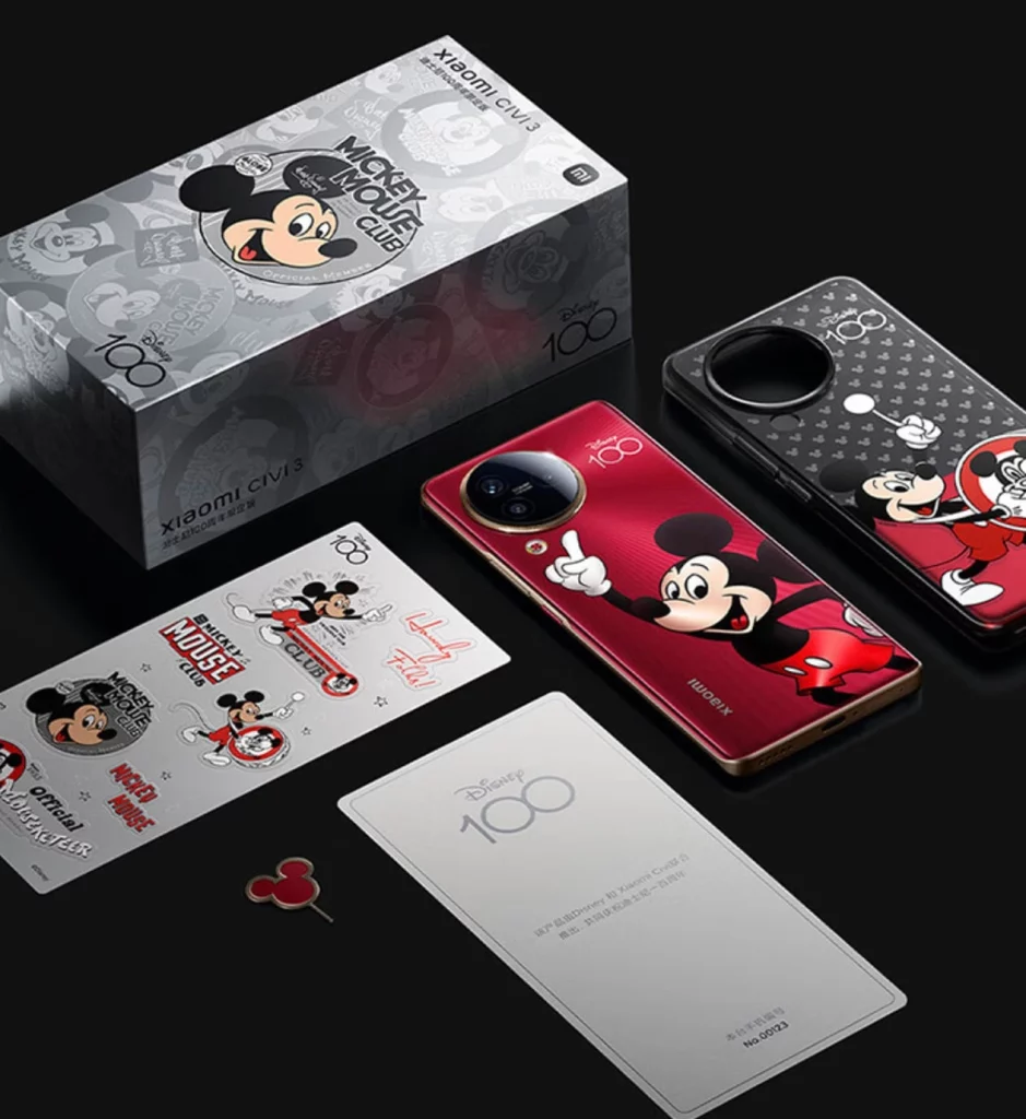 Xiaomi CIvi 3 disney edition accessories