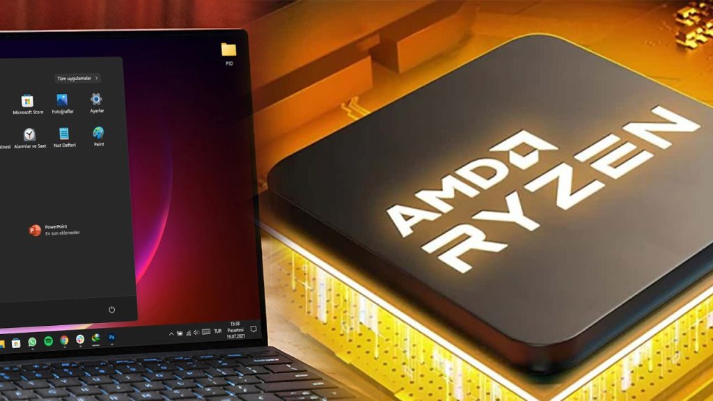 AMD Ryzen laptop