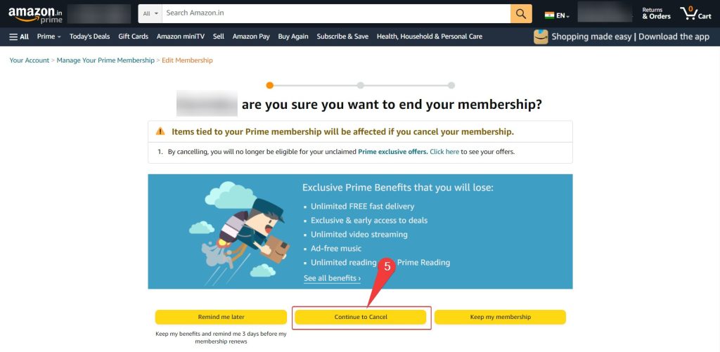 How to Cancel Amazon Prime [All Methods] - Gizmochina