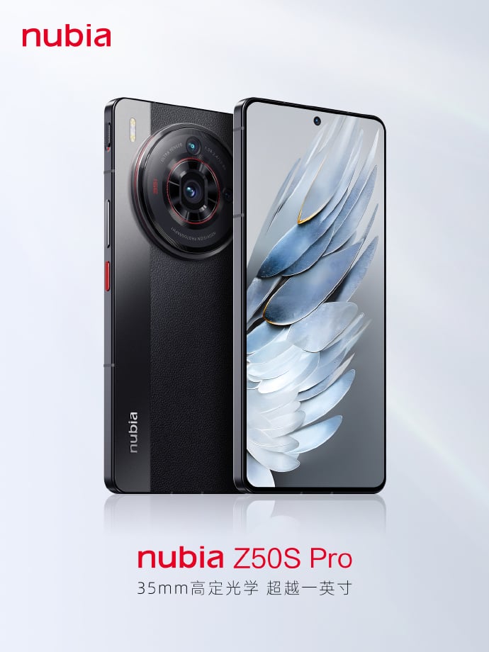 Nubia Z50S Pro with 50MP triple cameras, overclocked Snapdragon 8
