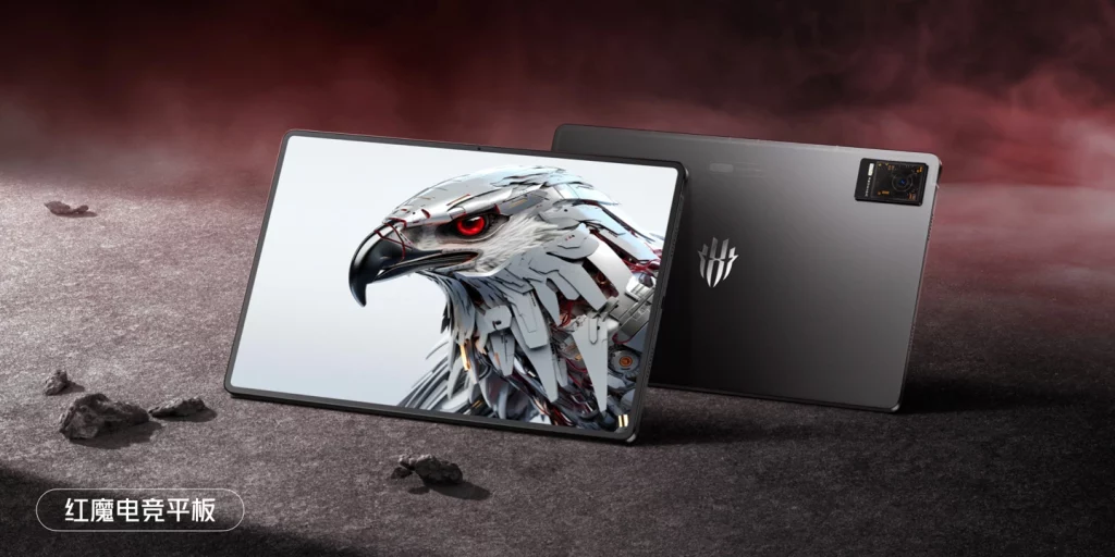 C'est officiel : la nubia Red Magic Gaming Tablet est dotée d'une batterie  de 10 000 mAh et d'une capacité de charge de 80 W.