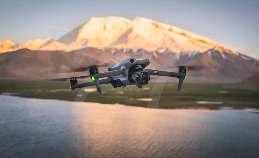 DJI's new drone, possibly the DJI Air 3 set to launch on July 25 -  Gizmochina