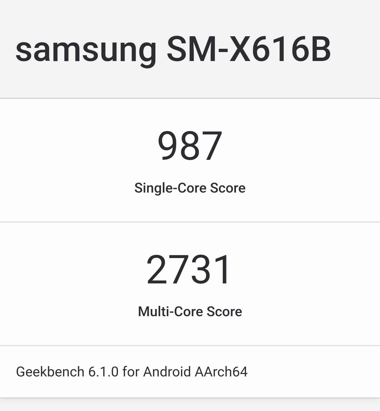Samsung Galaxy Tab S9 FE+ appears on Geekbench 6, hinting at fifth