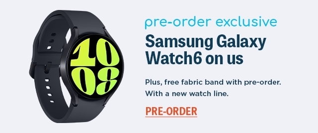 Galaxy Watch 6 pre-order