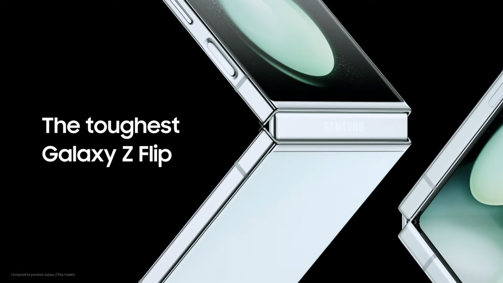Samsung Galaxy Z Flip5 durabilidad