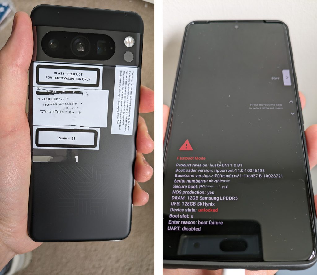 Google Pixel 8 Pro live images leaked, reveals key specs - Gizmochina