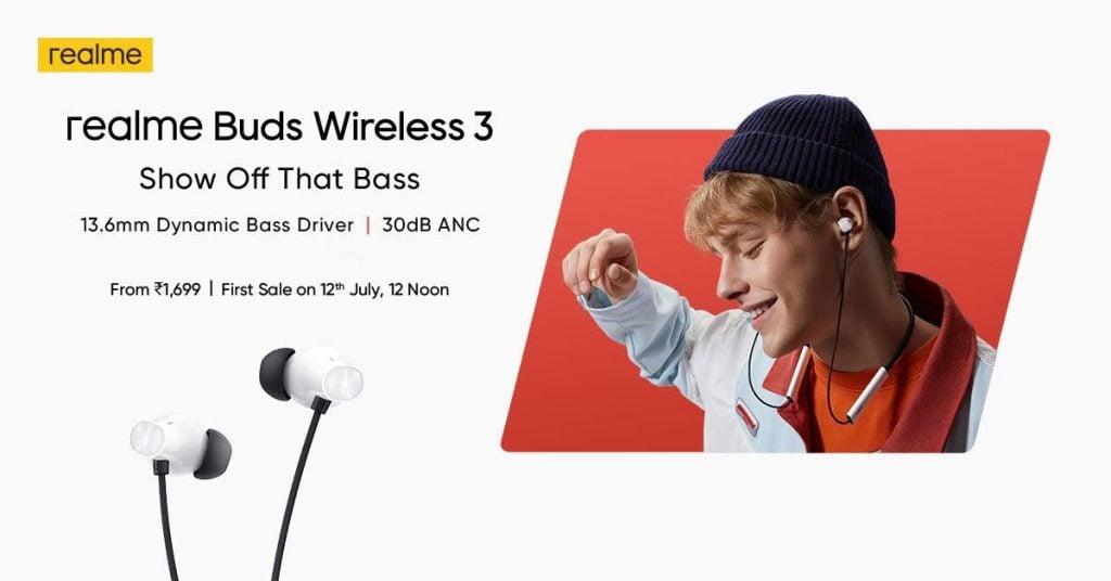 Realme Buds Wireless 3