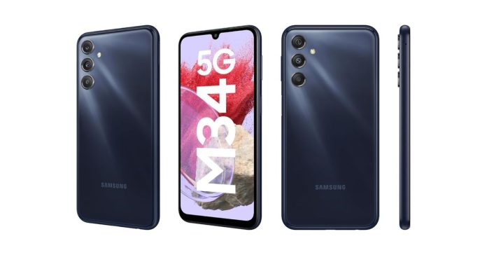 Samsung Galaxy M34 5G render