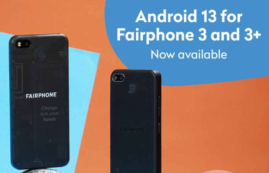 Fairphone 3 android 13