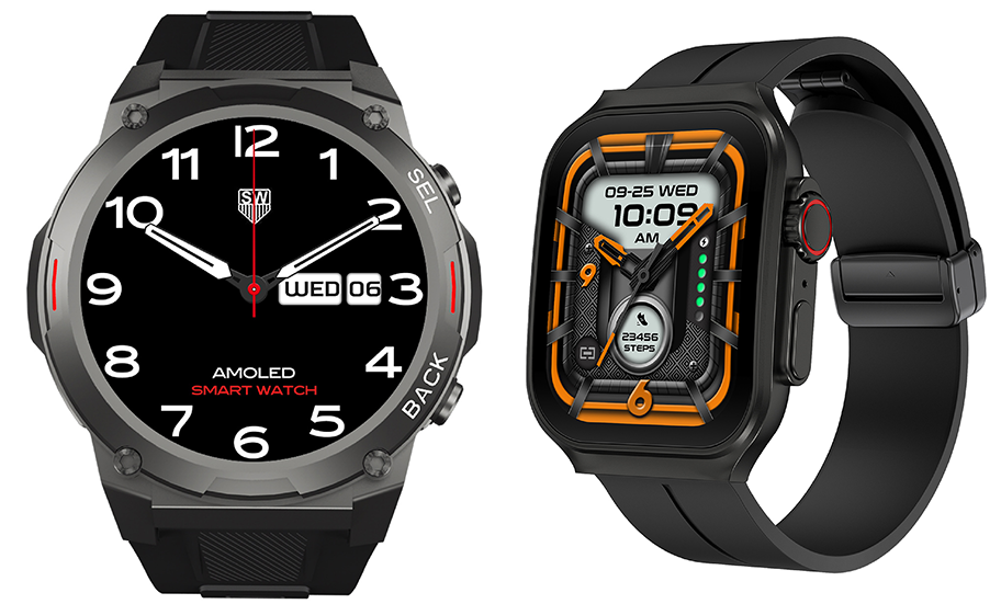 Skyball Skyfit Elevate and Rigor smartwatches