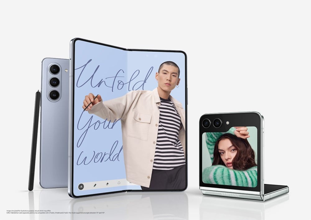 Samsung Galaxy Z Fold 5 and z Flip 5