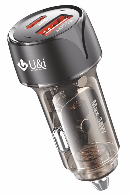 U&i 38W car charger