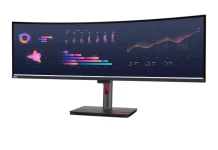 Lenovo ThinkVision P49w-30 monitor with 49-inch IPS black panel launched in Japan and Europe Lenovo ThinkVision P49w-30 monitor